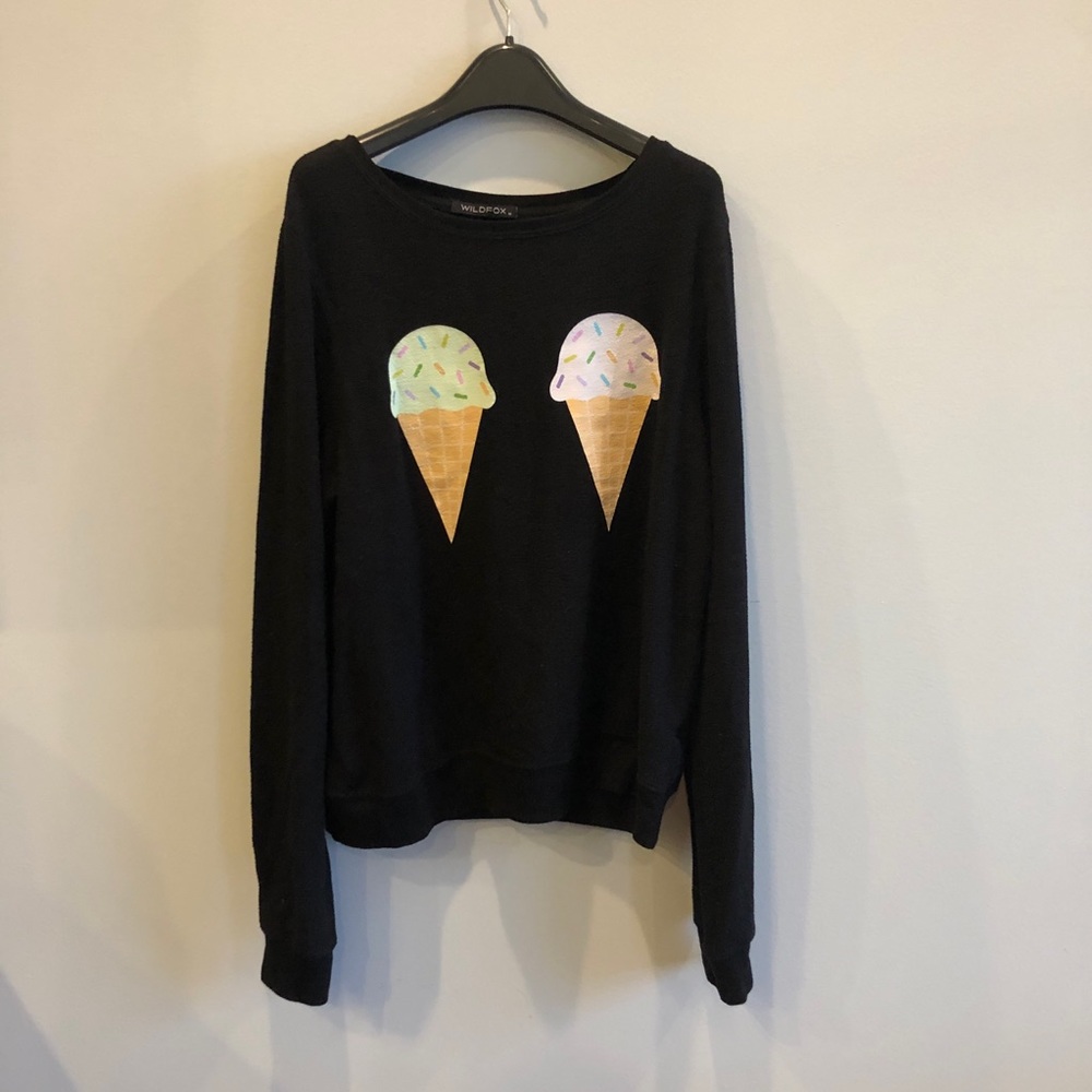 WILDFOX ice cream sweater